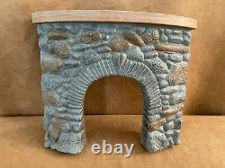 Fireplace Hearth surround Winter Chalet American Girl Doll REPLACEMENT part