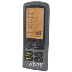 Fireplace Remote Control Replacement RC300 Transmitter Easy Setup, Universal F