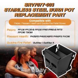 Firepot Burnpot Parts for Pelpro & Pleasant Hearth Pellet Stoves, SRV7077-003