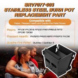 Firepot Burnpot Replacement Parts for Pelpro & Pleasant Hearth Pellet Stoves