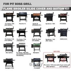 Flame Broiler Kit Replacement Parts for Pit Boss Pro Series 1100 1150 1600 Grill