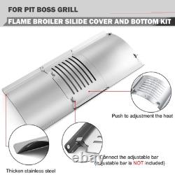 Flame Broiler Kit Replacement Parts for Pit Boss Pro Series 1100 1150 1600 Grill
