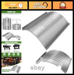Flame Broiler Kit for Pit Boss Grills Stainless Steel Replacement Plate & Cove