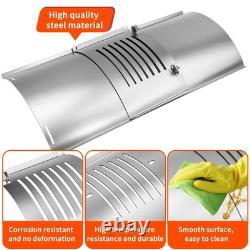 Flame Broiler Kit for Pit Boss Pellet Grills Slide Cover & Bottom Replacement