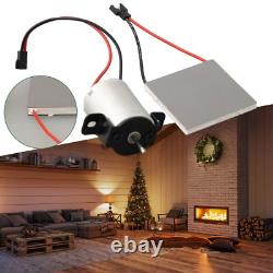 For Stove Burner Fan Fireplace Heating Replace Parts Eco Friendly Motor-Tool