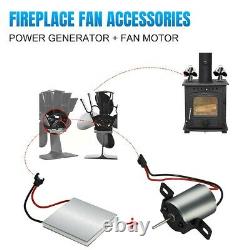 For Stove Burner Fan Fireplace Heating Replace Parts Eco Friendly Motor Tool Set