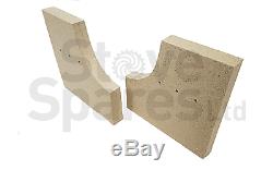 Franco Belge Monaco Fire Brick & Baffle Set