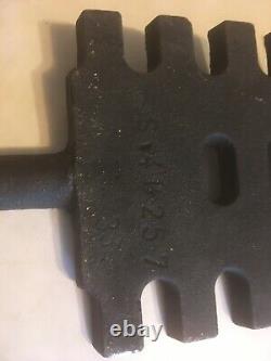 Furnace Shaker Fireplace Grate Cast Iron Heavy Duty Durable Replacement Part New
