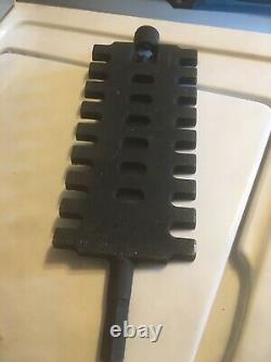 Furnace Shaker Fireplace Grate Cast Iron Heavy Duty Durable Replacement Part New