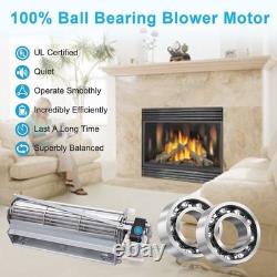 GFK4 Replacement Fireplace Blower Fan for Heatilator Fireplaces FK4, GFK4A