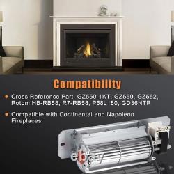GZ550-1KT GZ552 Blower Fan Kit for Napoleon & Continental Fireplaces, Replace