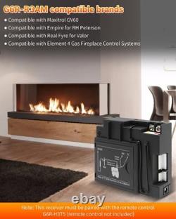 Gas Fireplace Control Module Receiver G6R-R3AM, Remote Control System, Easy In