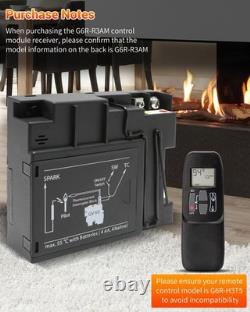 Gas Fireplace Control Module Receiver G6R-R3AM, Remote Control System, Easy In