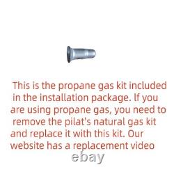 Gas Fireplace Valve Manual Safety Pilot Control System for Gas Logs Natural Ga