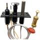 Gas Pilot Assembly For Direct Vent Fireplaces