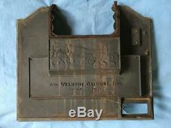 Genuine Early 1980's Vermont Castings Resolute Back Panel