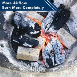 Grillflame KJMFG23 Cast Iron Fire Grate Replacement Parts for Kamado Joe 18 I