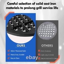 Grillflame KJMFG23 Cast Iron Fire Grate Replacement Parts for Kamado Joe 18 I