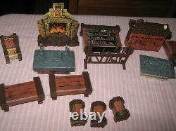 HEROQUEST 15 Piece Furniture Set HERO QUEST Replacement PARTS FIREPLACE ALTAR