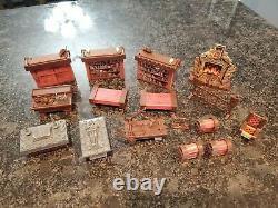 HEROQUEST 16 Piece Furniture Set HERO QUEST Replacement PARTS FIREPLACE ALTAR