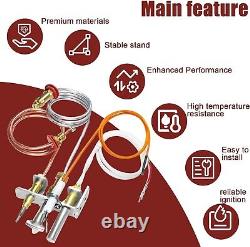 Heat-N-Glo Compatible Standing Pilot Assembly Essential Replacement Part 510A