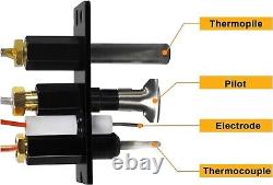 Heat-N-Glo LP Pilot Assembly for Gas Fireplaces Easy Install Solution