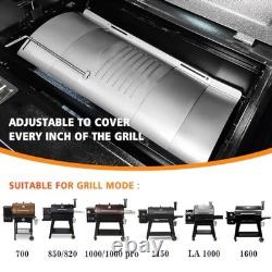 Heavy-Duty Flame Broiler Kit for Pellet Grills, Adjustable 23-32, Replacement P