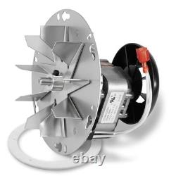High-Efficiency Combustion Exhaust Blower Motor for Pellet Stoves, Compatible wi