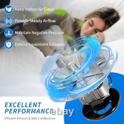 High-Efficiency Combustion Exhaust Blower Motor for Pellet Stoves, Compatible wi