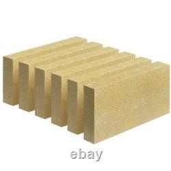 High-Temperature Insulated Fire Bricks for Wood Stoves & Fireplaces, 9x4.5x1.2