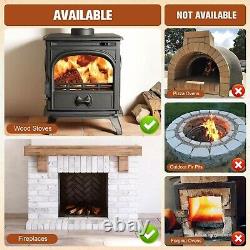 High Temperature Insulating Fire Brick, Size 9 X 4-1/2 X 1-1/4, Pack of 12
