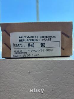 Hitachi Replacement Part Damper Splenoid Assembly part number M-40 969