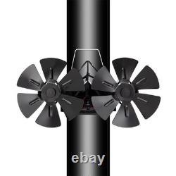 Hot Sale Stove Fans Aluminum Replacement Spare Parts Unpowered Operation