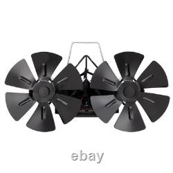 Hot Sale Stove Fans Aluminum Replacement Spare Parts Unpowered Operation