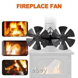 Hot Sale Stove Fans Aluminum Replacement Spare Parts Unpowered Operation