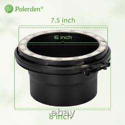 Insulated Chimney Pipe Adapter 304 Stainless Steel Stove Pipe Connector