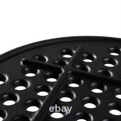KJ-MFG23 9.75 Inch Cast Iron Fire Grate Grill Replacement Parts for Kamado Jo
