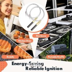 Kingdder 5 Pcs 36 Thermopile Generators 750 Millivolt Thermopile for Gas Firepl