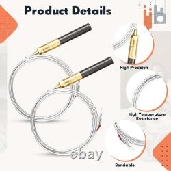 Kingdder 5 Pcs 36 Thermopile Generators 750 Millivolt Thermopile for Gas Firepl