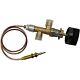 Lpg Propane Fireplace Pit Gas Control Cock Valve With Thermocouple, Knob Free Ship