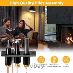 LP Pilot Assembly for Heatilator, Heat N Glo, Quadrafire Fireplaces Replacemen