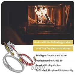 LP Pilot Assembly with Thermocouple & Thermopile for Empire Fireplaces & Stoves