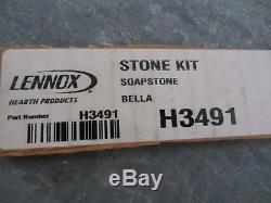 Lennox Bella Pellet Stove Soapstone Kit Back L/S & R/S Model H3491