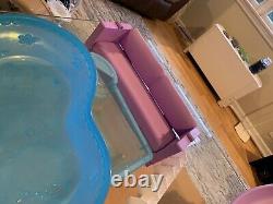 Lot Barbie Town House 2016 Replacement Parts Bed Water Slide Fireplace Toilet