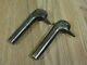Lot Of 2 Vintage Duck Head For Fireplace Tools Replacement Screw On Parts