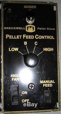 MAIL-IN REPAIR SERVICE Older Breckwell P20, P23 or P24 Pellet Stove Controller