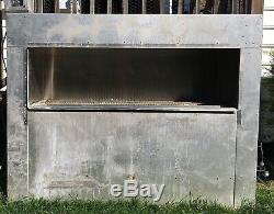 MAJESTIC PALAZZO Outdoor Gas Fireplace INSERT (Other Picture Is a Sample)