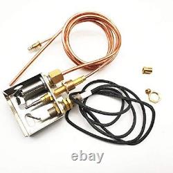 MENSI Propane Gas Fireplaces Fire Pits DIY Safety Replacement Part Pilot Burner