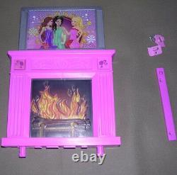 Mattel FIREPLACE TV REPLACEMENT PART Barbie 3 Story Dream Townhouse House N7666