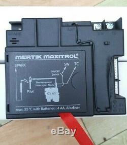 Mertik Maxitrol Remote Control Reciever G6R-R4AU Handset G6R-H4S Set